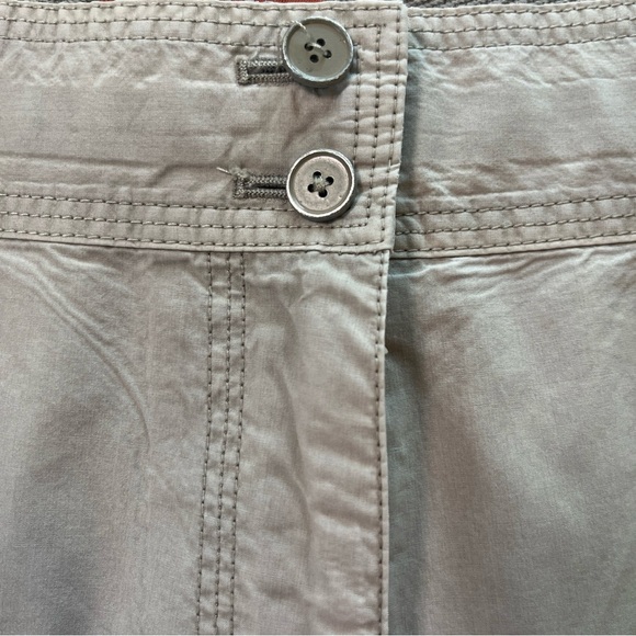 Tommy Bahama Womens Relax Cargo Capri Size 12 Drawstring Hem Pockets 100% Cotton - Picture 5 of 10